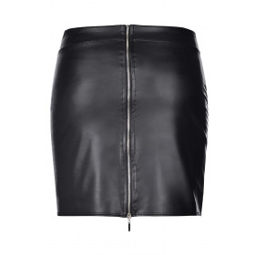 Jupe sexy noire zippée Axami V-9189 – Coupe moulante | Joli(e) Dessous