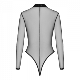 Body transparent noir F388 - Noir Handmade