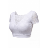 Top sexy court blanc réversible - Be Lily Mode