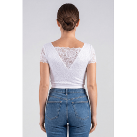 Top sexy court blanc réversible - Be Lily Mode