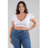 Top sexy court blanc réversible - Be Lily Mode