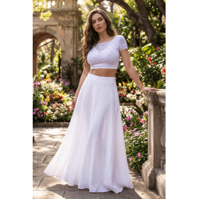 Top sexy court blanc réversible - Be Lily Mode