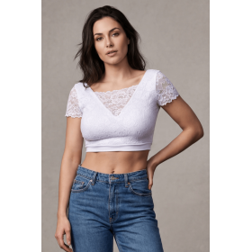 Top sexy court blanc réversible - Be Lily Mode