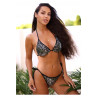Haut de bikini noir V-12131 - Axami
