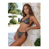 Haut de bikini noir V-12131 - Axami