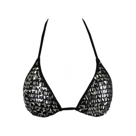 Haut de bikini noir V-12131 - Axami