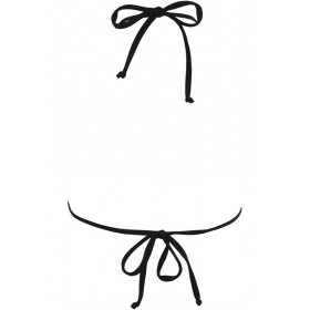 Haut de bikini noir V-12131 - Axami