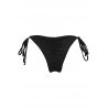 Culotte de bikini noir V-12133 - Axami