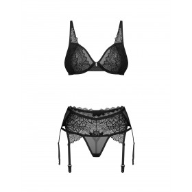 Ensemble 3 pièces Deina more Obsessive - Dentelle