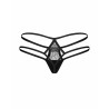 Culotte noire dentelle transparente Arrowel - Obsessive