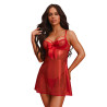 Gifty Red - Babydoll et String Obsessive | Joli(e) Dessous