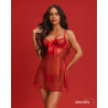 Gifty Red - Babydoll et String Obsessive | Joli(e) Dessous