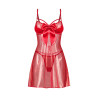 Gifty Red - Babydoll et String Obsessive | Joli(e) Dessous