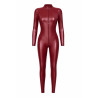 Combinaison Wetlook Bordeaux Zip 3 Voies F395 Dark Romance