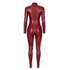 Combinaison Wetlook Bordeaux Zip 3 Voies F395 Dark Romance
