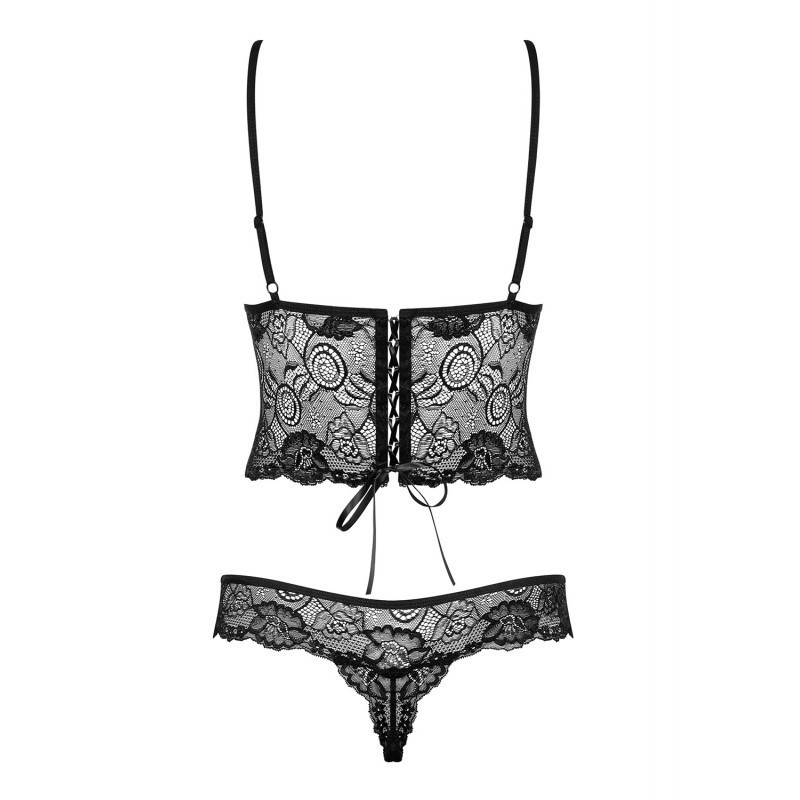 Body dentelle noir Alluria – Obsessive Lingerie