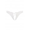 culotte blanche ouverte modèle V-6468 Neige par Axami