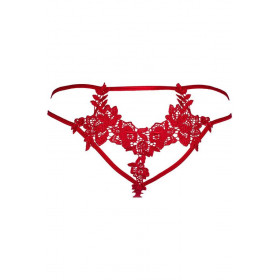 Le string rouge sexy V-8868 par Axami Lingerie