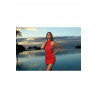 La robe sexy rouge V-9139 par Axami