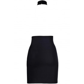 La robe sexy noire V-9149 par Axami