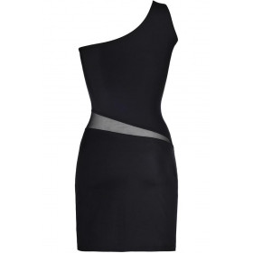La robe noire sexy V-9099 par Axami Lingerie