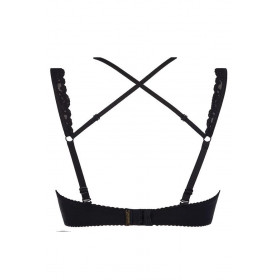 Le soutien-gorge push-up noir V-8201 par Axami lingerie
