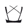 Le soutien-gorge push-up noir V-8201 par Axami lingerie