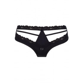 La culotte noire V-8203 par Axami lingerie