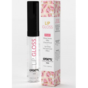 Gloss à lèvres effet "Chaud froid" fraise 7.4ml par Exsens