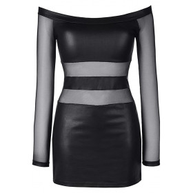 La robe sexy noire V-9309 par Axami Lingerie