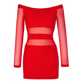 La robe sexy rouge V-9299 par Axami Lingerie