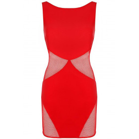 La robe rouge sexy V-9289 par Axami Lingerie
