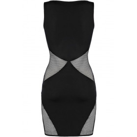 La robe noire sexy V-9279 par Axami Lingerie