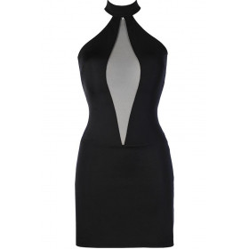 La robe noire V-9269 par Axami lingerie