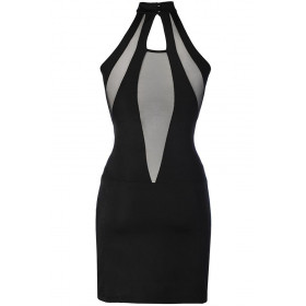 La robe noire V-9269 par Axami lingerie