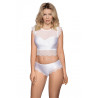La culotte blanche sexy ERII par Roza lingerie